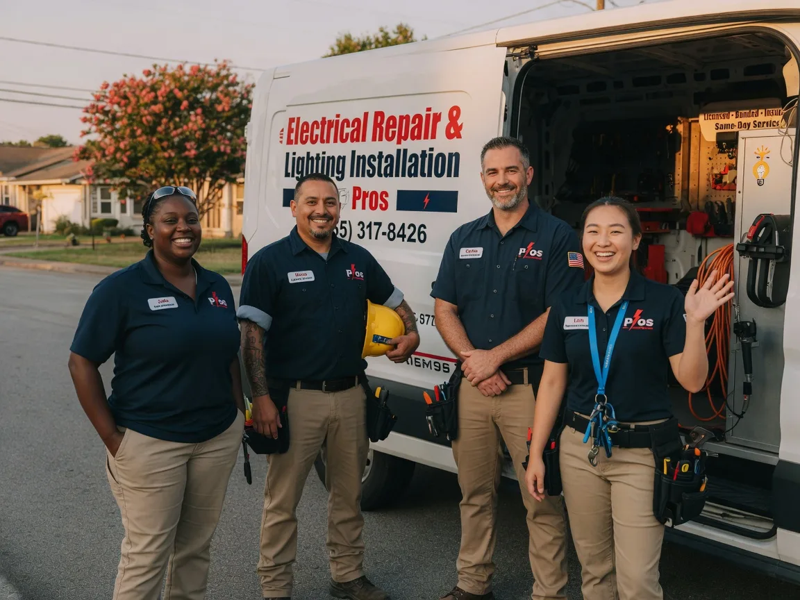 Licensed Electrician company in Mereta, TX